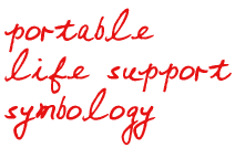 portable life support symbology